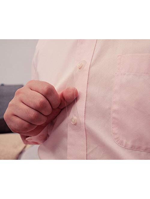 24-Pack Invisible Tie Stays tie Holder Alternative to Tie Bars and Tie Clips