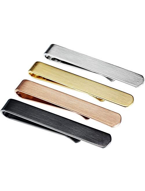 HAWSON 1.5 Inch Tie Clip for Men - Best Gifts for Skinny Tie