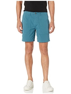 Amazon Brand - Goodthreads Men's 7 Cotton Solid Above Knee Short