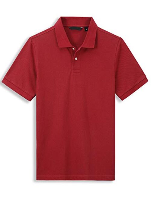 SYHBBD Polo Shirts for Men Regular Fit Polos for Men Mens Polo Shirts