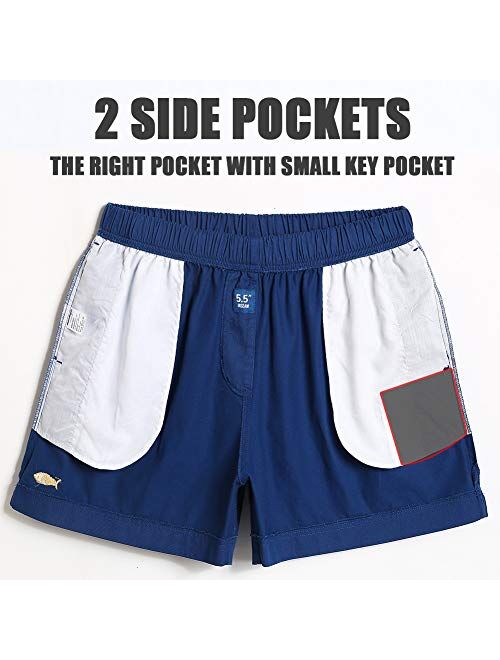 MaaMgic Mens Casual Shorts Cotton Cargo with Pocket Outfit Shorts for Men Athletic Pants
