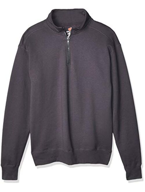 Hanes Men's Nano Quarter-Zip Fleece Jacket