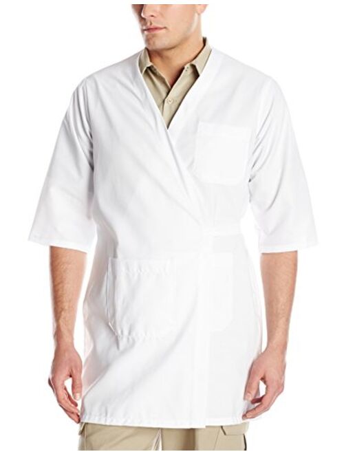 Red Kap Men's RK Collarless Butcher Wrap