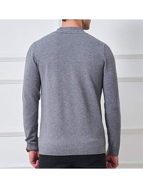 Stunner Men's Spring Slim with Hood Sweater Casual Long Cardigan