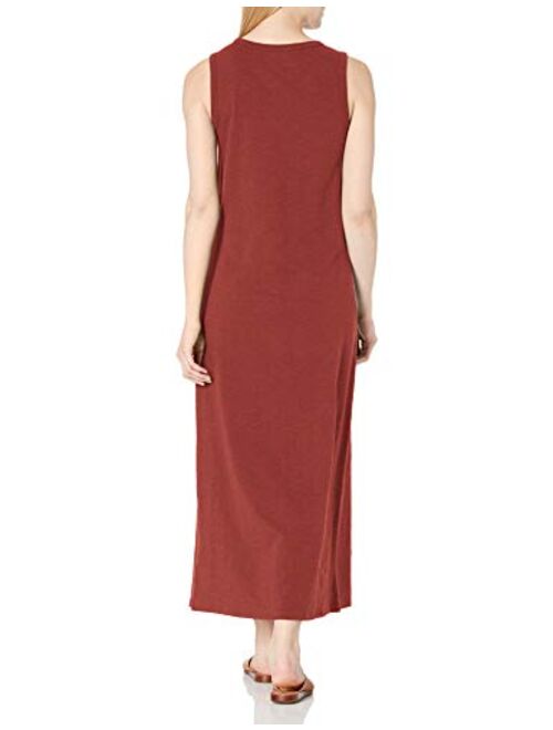 Amazon Brand - Daily Ritual Women's Lived-in Cotton Sleeveless Maxi Dress