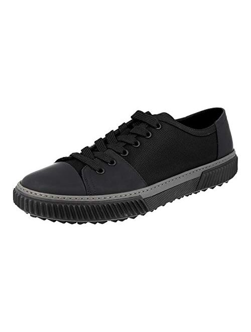 Prada Men's 4E3058 Leather Sneaker