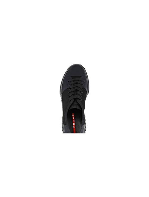 Prada Men's 4E3058 Leather Sneaker