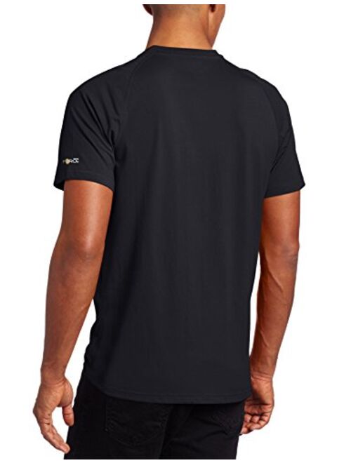 Carhartt Men's Force Delmont Short Sleeve Henley T-Shirt (Regular and Big and Tall Sizes)