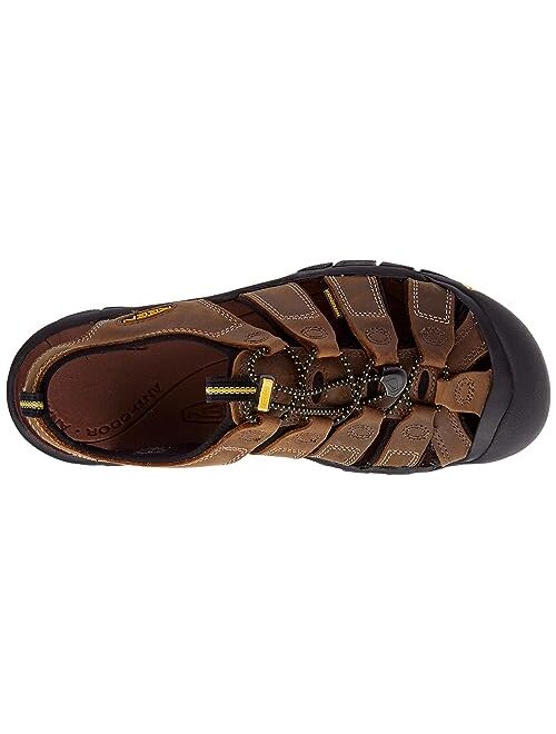 KEEN Men's Newport Closed Toe Leather Sandals