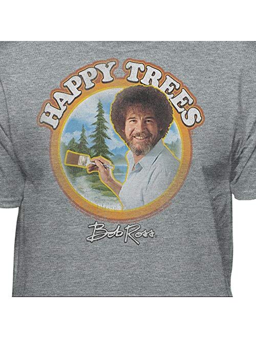 Bob Ross Happy Trees - 100% Authentic - Men-Women-Kids