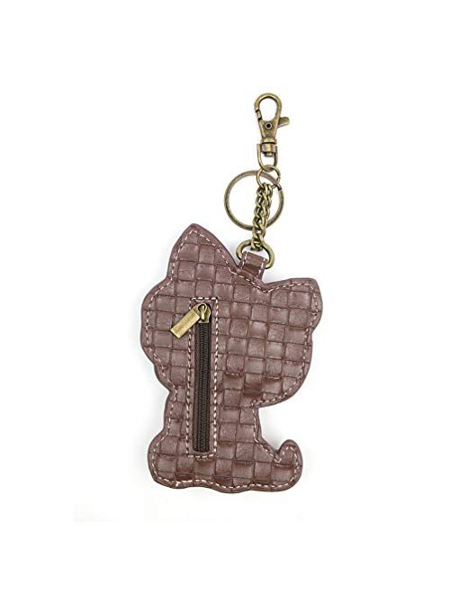 CHALA Yorkshire Terrier 's Gift Collection | Yorkie Theme Handbag 's Key fob/Small Coin Purse(Yorkie Keyfob)