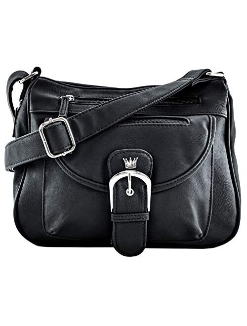 Purse King Pistol CCW Concealed Carry Handbag Conceal Crossbody & Shoulder Bag