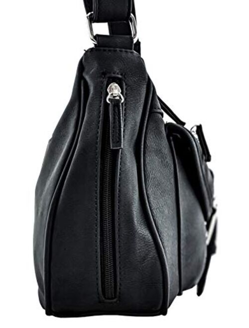 Purse King Pistol CCW Concealed Carry Handbag Conceal Crossbody & Shoulder Bag