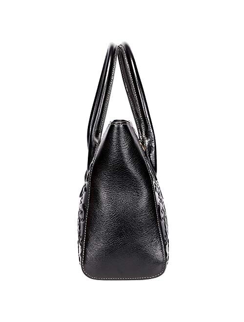 PIJUSHI Floral Handbags For Women Designer Handbag Top Handle Shoulder Bags For Ladies