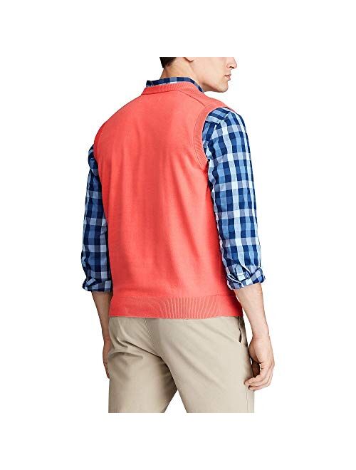 Chaps Men's Cotton V-Neck Sweater Vest
