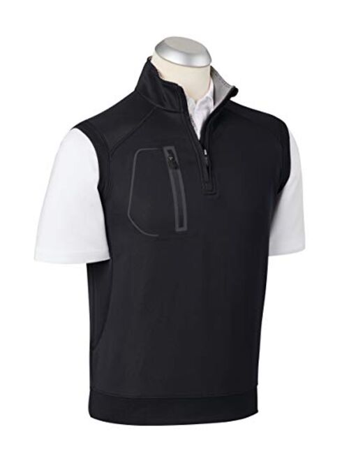 Bobby Jones XH2O Crawford Performance Golf Vest Mens 1/4 Zip Vest Golf Apparel