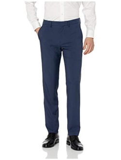 Men's The Active Series Straight Fit Flat Front Dress Pant Regular and Big & Tall Sizes