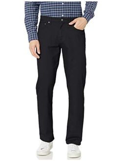Men's Relaxed-fit 5-Pocket Stretch Twill Pant