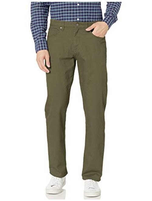Amazon Essentials Men's Relaxed-fit 5-Pocket Stretch Twill Pant