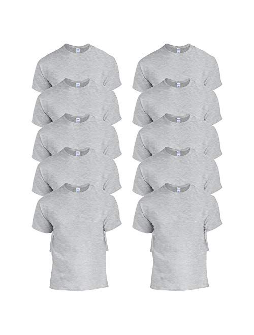 Gildan Men's 10-Pack Heavy Cotton Adult T-Shirt (G5000)
