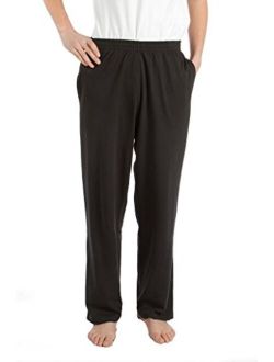 Pembrook Mens Jersey Knit Pants with Elastic Waistband