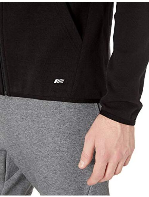Amazon Essentials Men's Tech Fleece Full-Zip Hooded Active Sweatshirt
