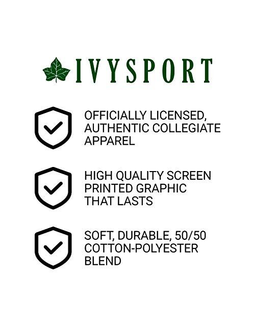 Ivysport Crewneck Sweatshirt for College, Heritage Logo, Color, Adult Unisex