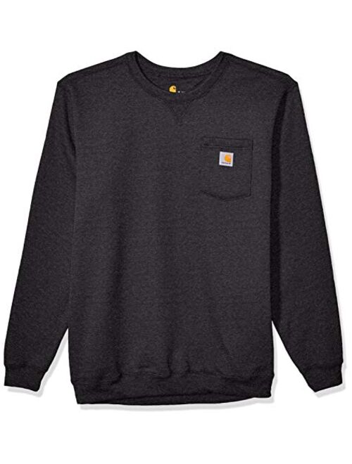 Carhartt Men's Crewneck Pocket Sweatshirt (Regular and Big and Tall Sizes)