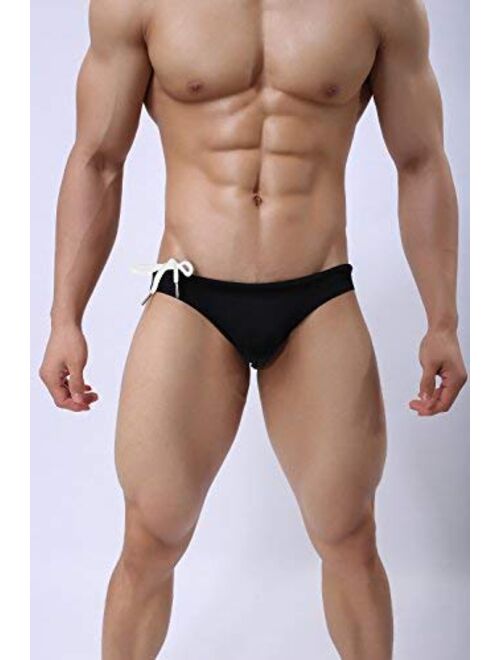 BRAVE PERSON Perfect Undies Men's Fashion Low-Rise Swimming Briefs Bikini Swimwear 1156