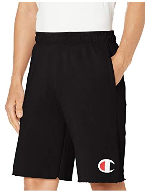 Champion Men's Graphic Powerblend Fleece Short