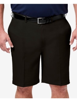 Men's Cool 18 Pro Straight Fit 4-Way Stretch Flat Front Expandable Waist Short with Big & Tall Sizes