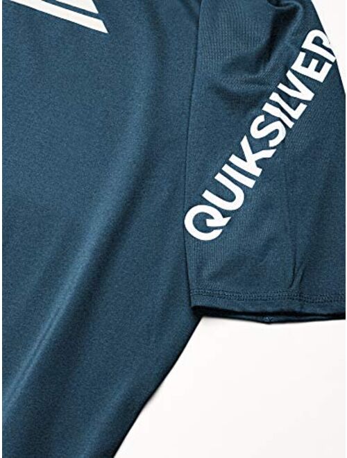 Quiksilver Men's All Time Ss Short Sleeve Rashguard Surf Shirt