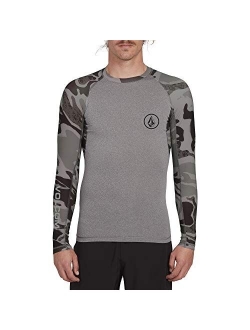 Men's Lido Solid Long Sleeve Rashguard