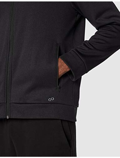 CARE OF by PUMA Men's Hooded Water Resistant Fleece Jacket