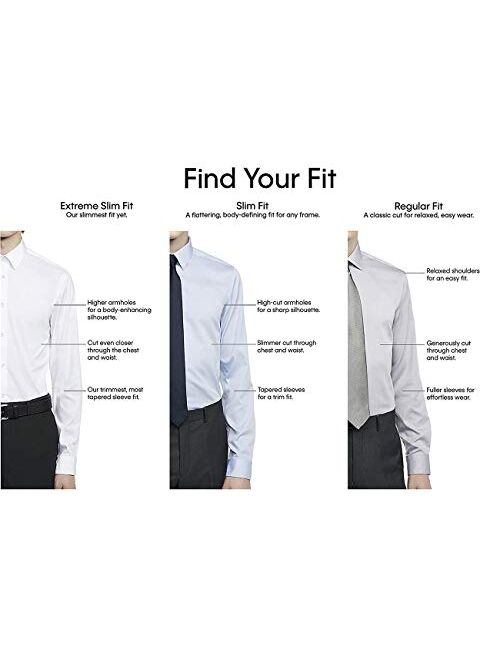 Verno Fashion Men's Dress Shirt 100% CottonDressShirtsforMen Classic Fit Spread Collar Long Sleeve Dress Shirt