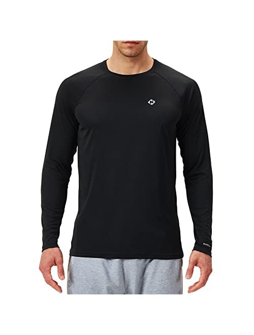 Naviskin Men's Sun Protection UPF 50+ UV Outdoor Long Sleeve T-Shirt