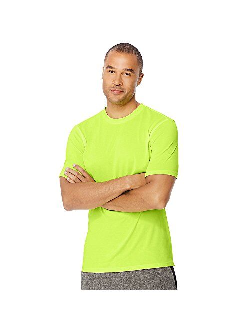 Hanes Sport Men's Heathered Performance Moisture Wicking T-Shirt