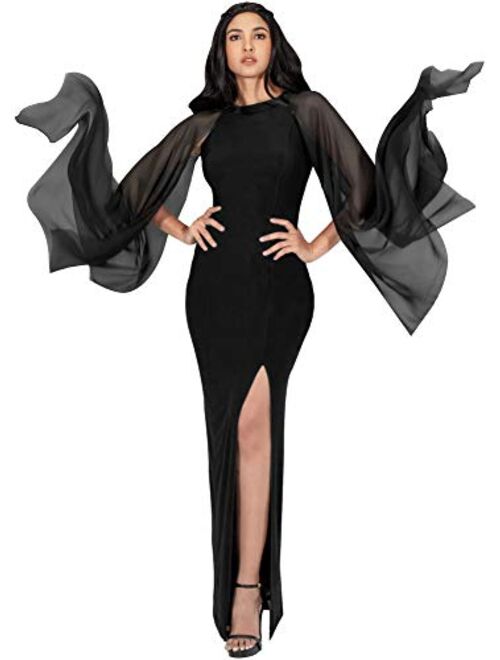 KOH KOH Womens Flowy Cocktail Party Elegant Formal Floor Length Maxi Dress Gown