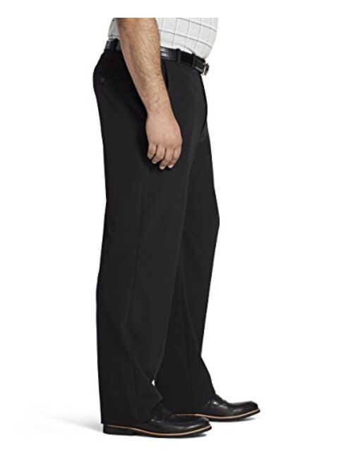 Van Heusen Men's Big and Tall Flex Straight Fit Flat Front Pant