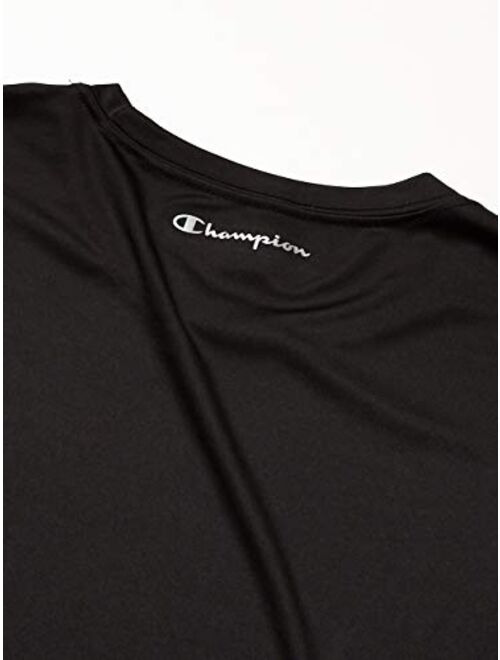 Champion Men's Long-Sleeve Double-Dry Performance T-Shirt