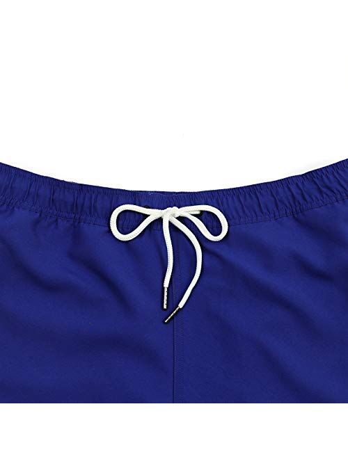 Buy WavingSpark Mens Swim Trunks Quick Dry Funny Swim Shorts with Mesh  Lining Swimming Trunks for Men online | Topofstyle