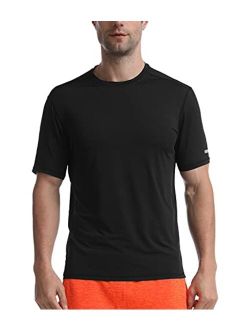 Dry Fit Athletic Shirts for Men Short Sleeve Workout Shirt