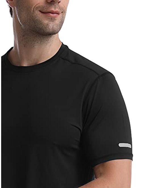 Dry Fit Athletic Shirts for Men Short Sleeve Workout Shirt