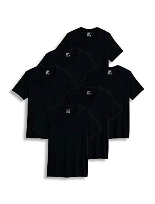 Jockey Men's T-Shirts Big and Tall Classic V-Neck T-Shirt - 6 Pack