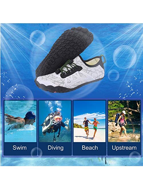 Centipede Demon Water Shoes for Mens Womens Quick Dry Aqua Barefoot Beach Swim Surf Diving Shoe
