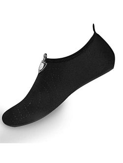 FADTOP Barefoot Quick-Dry Water Sports Shoes Aqua Socks for Swim Beach Pool Surf Yoga for Women Men