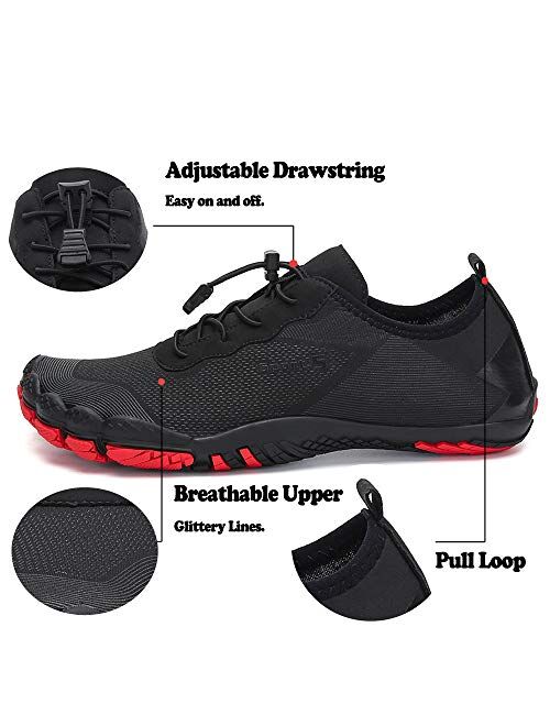AFT AFFINEST Mens Womens Water Shoes Outdoor Hiking Sandals Aqua Quick Dry Barefoot Beach Sneakers Swim Boating Fishing Yoga Gym