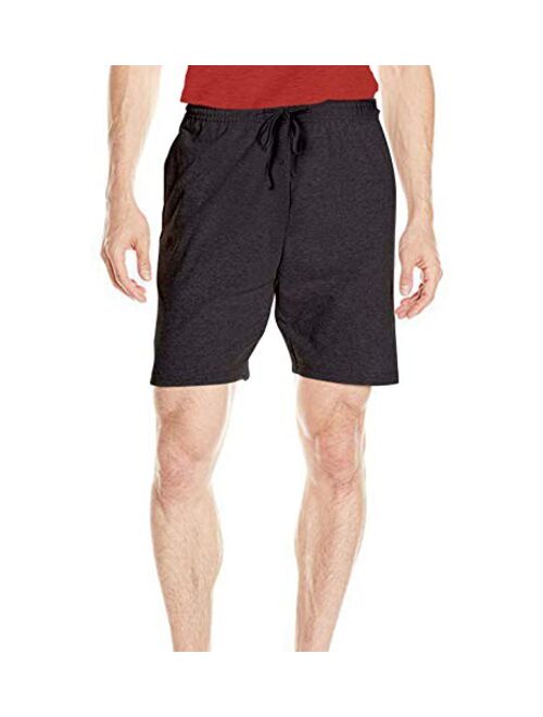 Hanes Men's Adult X-Temp Short Sleeve Cotton Raglan Shirt and Pants Pajamas Pjs Sleepwear Lounge Set