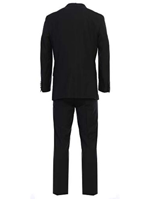 Men's Classic Formal Tuxedo Suit - Ultra Soft Fabric