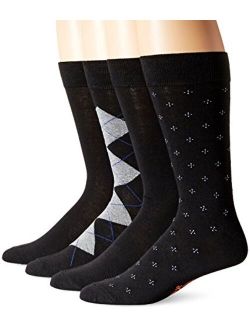 Men's 4 Pack Argyle Dress Socks